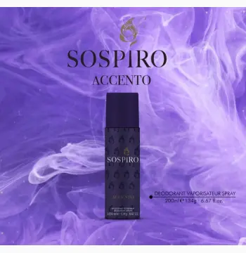 Sospiro Accento Unisex Deodorant 200ml