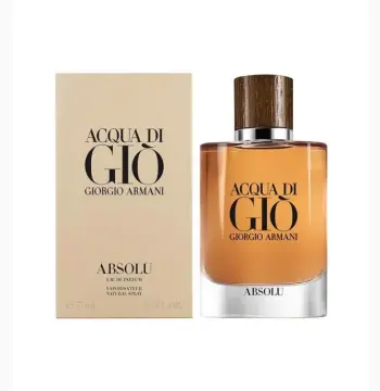 Giorgio Armani Acqua Di Gio Absolu EDP Spray 75ML Erkek Parfüm ARC JLT Man