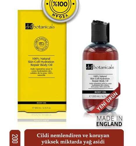 Dr. Botanicals %100 Doğal Onarıcı ve Nemlendirici Vücut Yağı 200 ml