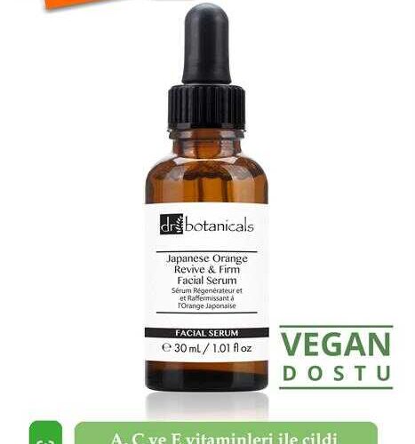 Dr. Botanicals Japon Portakallı Canlandırıcı ve Sıkılaştırıcı Yüz Serumu 30 ml Fiyatı – Parfüm Mekanı