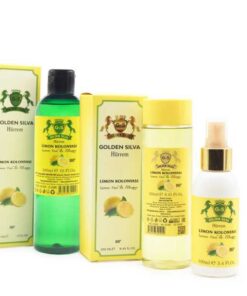 Golden Silva 3lü Limon Kolonyası Set