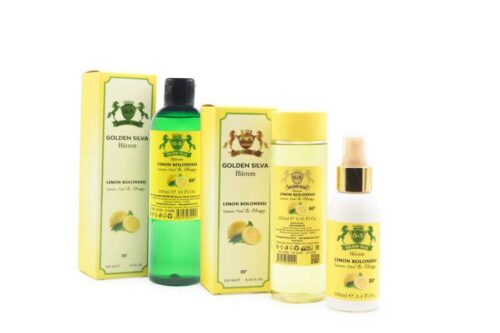 Golden Silva 3lü Limon Kolonyası Set