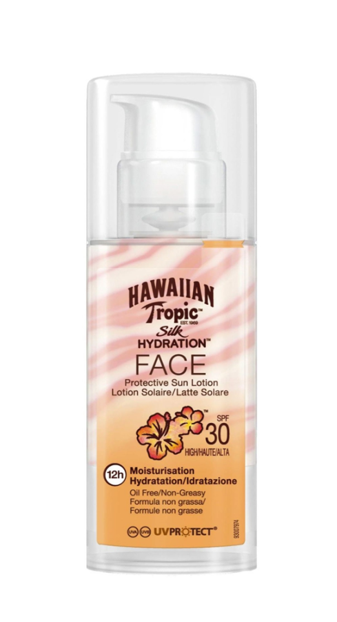 Hawaiian Tropic Lotion Silk Hydration Face Spf30 50Ml