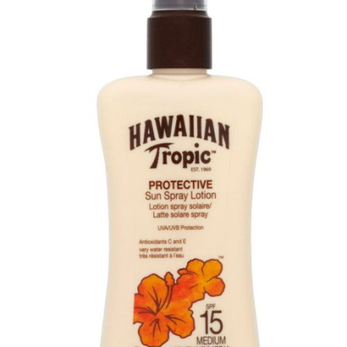 Hawaiian Tropic Protective Sun Spray Lotion SPF15 200Ml Fiyatı – Parfüm Mekanı