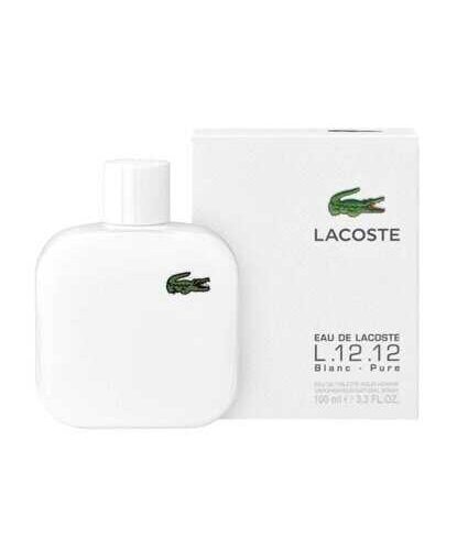 Lacoste L12 White EDT 100 ml Erkek Parfümü ( Jelatinli )