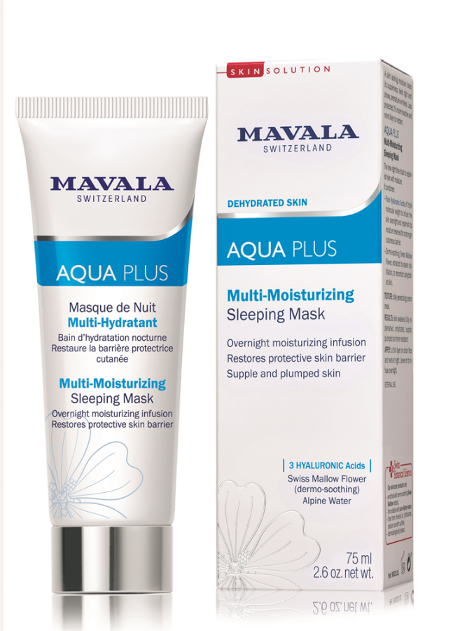 Mavala Aqua Plus Uyku Maskesi 75Ml