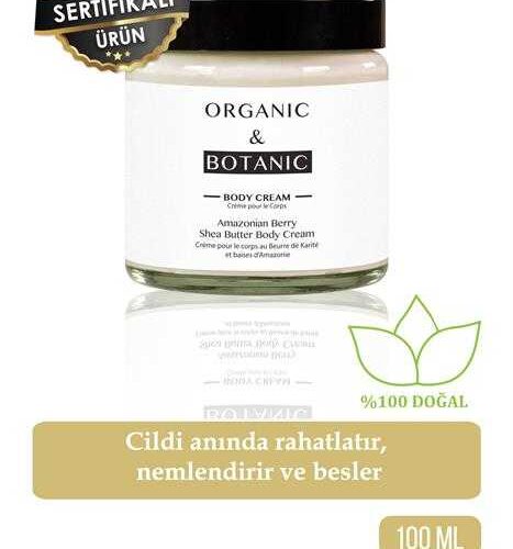 ORGANIC BOTANIC BODY BUTTER SHEA B.AMAZ.ÜZÜM100ml