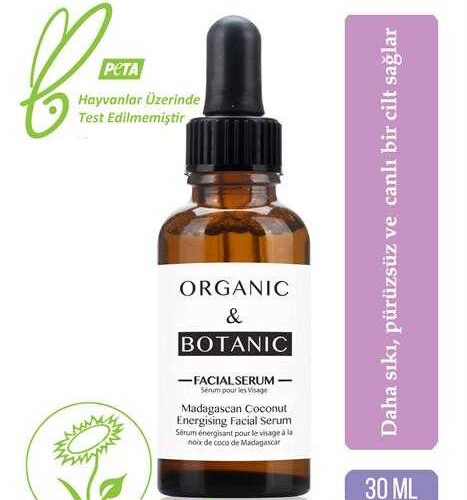 ORGANIC BOTANIC SERUM YÜZ ENERJİ MADA.HİN.CE.30ml