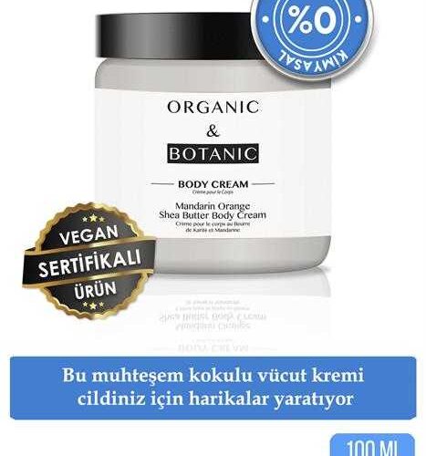 ORGANIC BOTANIC VÜCUT KREMİ SHEA B.MAND.PORT.100ml Fiyatı – Parfüm Mekanı