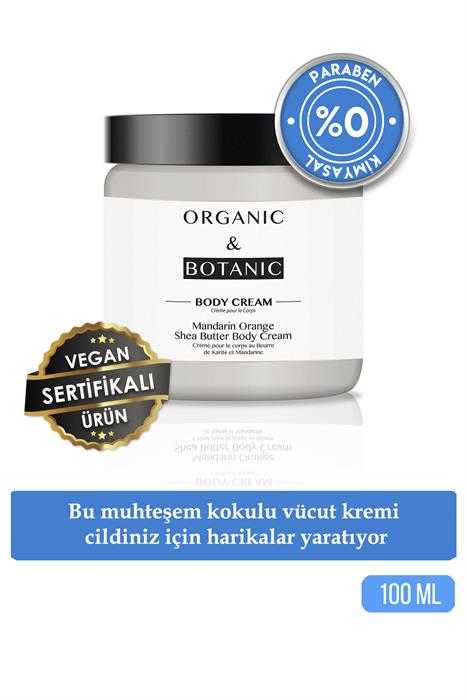 ORGANIC BOTANIC VÜCUT KREMİ SHEA B.MAND.PORT.100ml