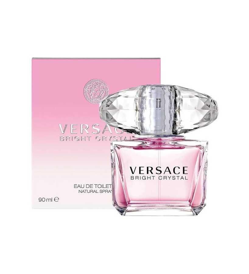 Versace Bright Crystal EDT 90 ml Bayan Parfümü ( Jelatinli ) – parfummekani.com