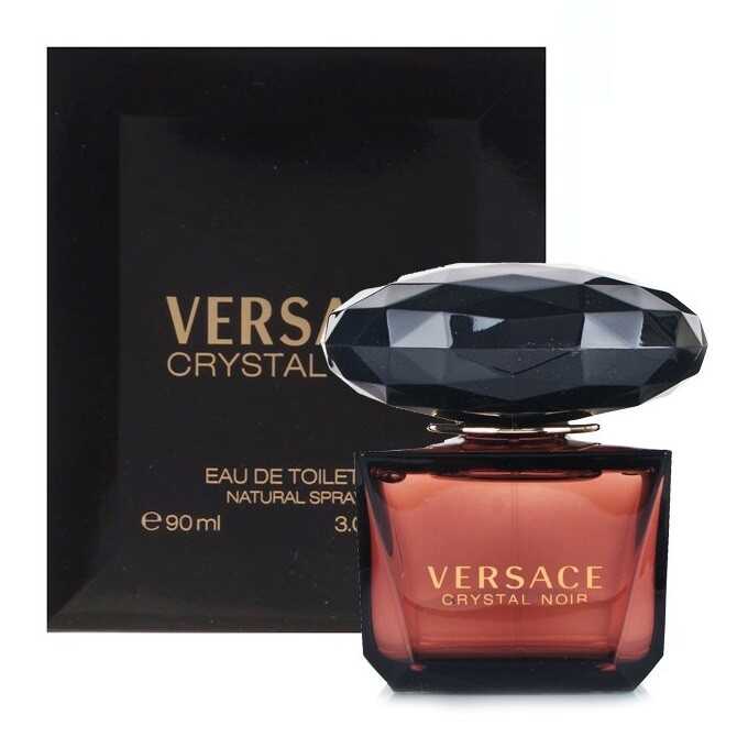 Versace Crystal Noir EDT 90 ml Bayan Parfümü ( Jelatinli )