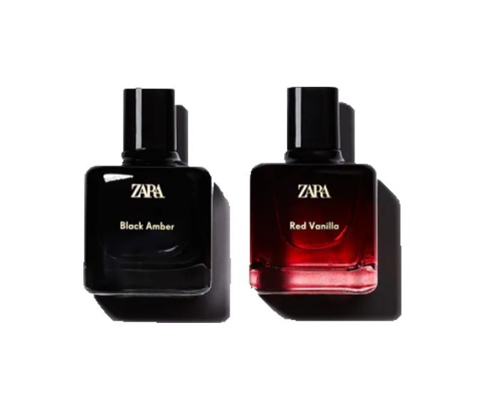 ZARA Red Vanilla 100ml + Black Amber 100ml Set Parfüm